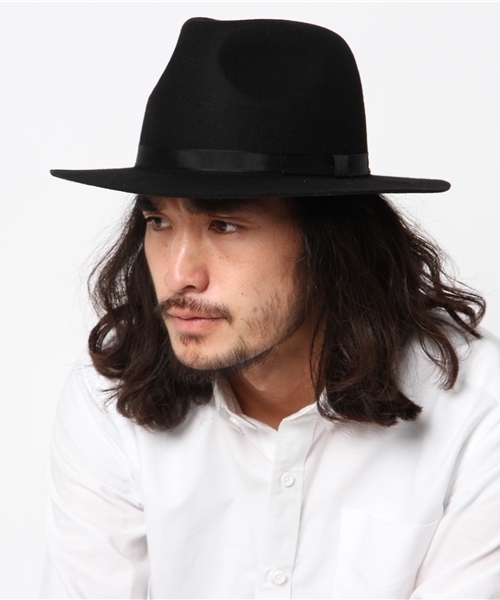 WEGO（ウィゴー）の「WEGO/ツバ広フェルトハット（ハット・メンズ・ブラック/グレー・FREE）」の11枚目の写真