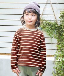 apres les cours | リラックスボーダーTシャツ(Tシャツ/カットソー)