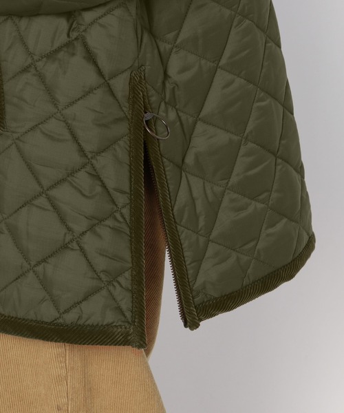 THE SHINZONE(ザ シンゾーン)の「【THE SHINZONE】〈別注〉QUILTING SHORT COAT WOMEN(ナイロンジャケット・レディース・ブラック/カーキ・FREE)」の17枚目の写真