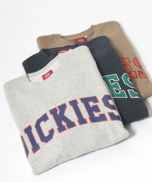 Dickies(ディッキーズ)の「Dickies(ディッキーズ) カレッジロゴプリント スウェットトップス/長袖 プルオーバートレーナー/メンズ レディース(スウェット・メンズ・チャコールグレー/アッシュグレー/ベージュ/サックスブルー/グレー系その他/グレイッシュベージュ/ダークグリーン/グレー系その他2/グレー系その他3/グレー系その他4/グリーン系その他・M/L/XL)」の5枚目の写真