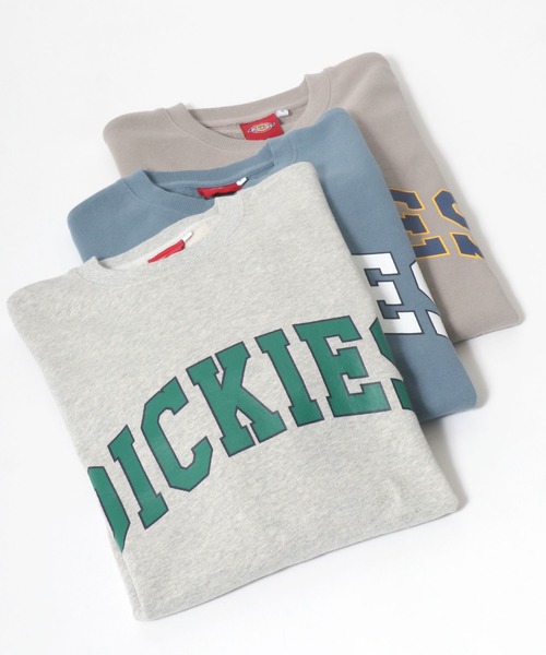 Dickies(ディッキーズ)の「Dickies(ディッキーズ) カレッジロゴプリント スウェットトップス/長袖 プルオーバートレーナー/メンズ レディース(スウェット・メンズ・チャコールグレー/アッシュグレー/ベージュ/サックスブルー/グレー系その他/グレイッシュベージュ/ダークグリーン/グレー系その他2/グレー系その他3/グレー系その他4/グリーン系その他・M/L/XL)」の4枚目の写真