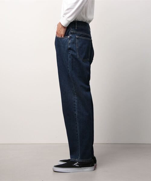 WEGO(ウィゴー)の「WEGO/ワイドテーパードデニムパンツ(デニムパンツ・メンズ・スカイブルー/ブラック/コバルトブルー・MEDIUM/LARGE)」の20枚目の写真