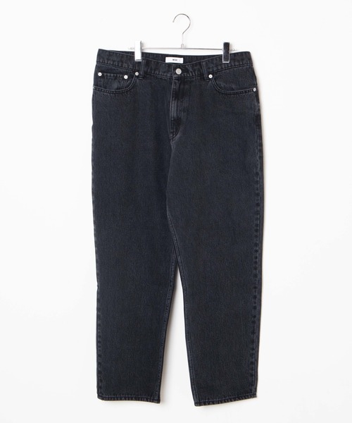 WEGO(ウィゴー)の「WEGO/ワイドテーパードデニムパンツ(デニムパンツ・メンズ・スカイブルー/ブラック/コバルトブルー・MEDIUM/LARGE)」の11枚目の写真