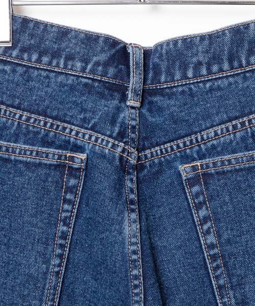 WEGO(ウィゴー)の「WEGO/ワイドテーパードデニムパンツ(デニムパンツ・メンズ・スカイブルー/ブラック/コバルトブルー・MEDIUM/LARGE)」の12枚目の写真