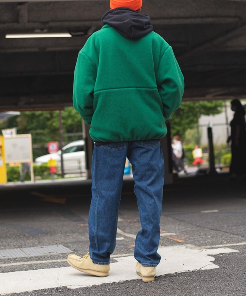 WEGO(ウィゴー)の「WEGO/ワイドテーパードデニムパンツ(デニムパンツ・メンズ・スカイブルー/ブラック/コバルトブルー・MEDIUM/LARGE)」の22枚目の写真