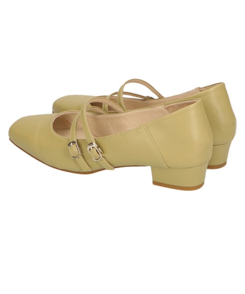 WA ORiental TRaffic（ダブルエーオリエンタルトラフィック）の「ダブルストラップバブーシュパンプス/12310（パンプス・レディース・ブラック/ベージュ/グリーン・40/38/39/41/42/35/36/37/34）」の9枚目の写真