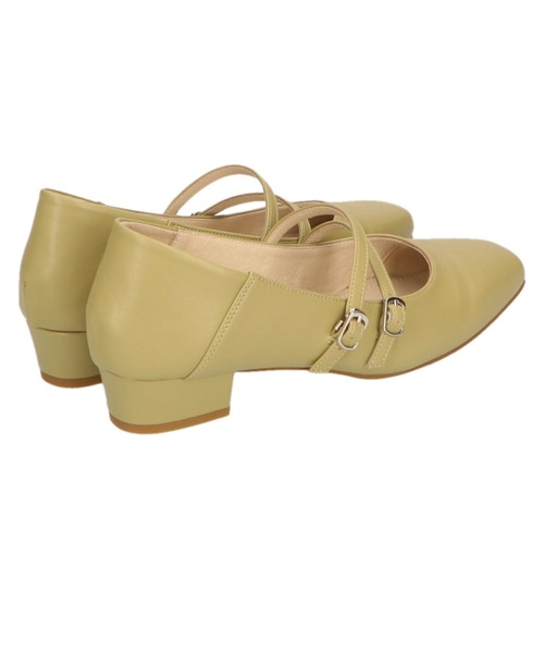 WA ORiental TRaffic（ダブルエーオリエンタルトラフィック）の「ダブルストラップバブーシュパンプス/12310（パンプス・レディース・ブラック/ベージュ/グリーン・40/38/39/41/42/35/36/37/34）」の5枚目の写真