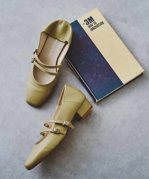 WA ORiental TRaffic（ダブルエーオリエンタルトラフィック）の「ダブルストラップバブーシュパンプス/12310（パンプス・レディース・ブラック/ベージュ/グリーン・40/38/39/41/42/35/36/37/34）」の22枚目の写真