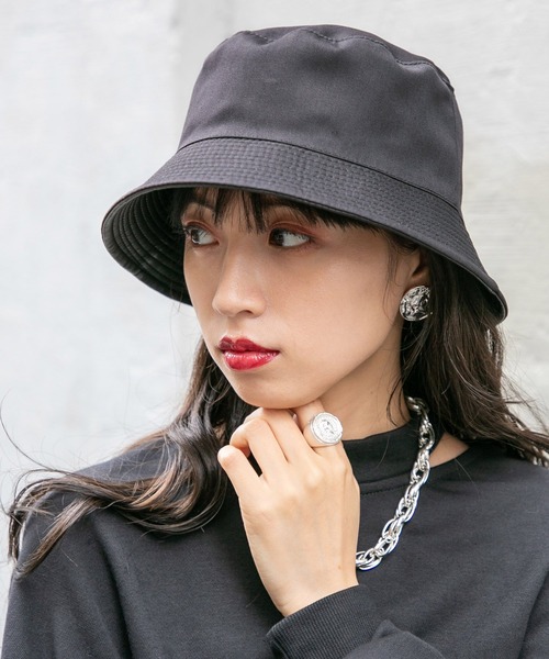 HARE(ハレ)の「リバーシブルバケットハット(HARE)(ハット・レディース・ブラック/ブラック系その他・FREE)」の14枚目の写真