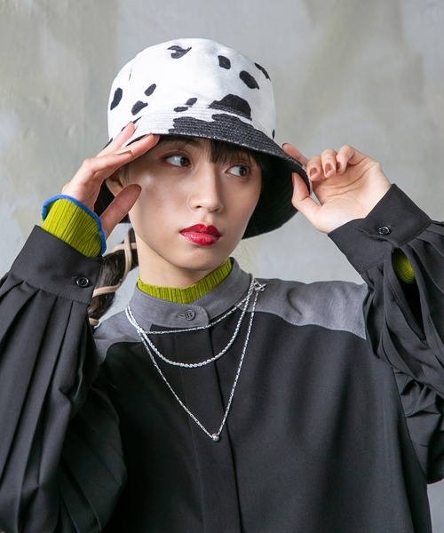 HARE(ハレ)の「リバーシブルバケットハット(HARE)(ハット・レディース・ブラック/ブラック系その他・FREE)」の19枚目の写真