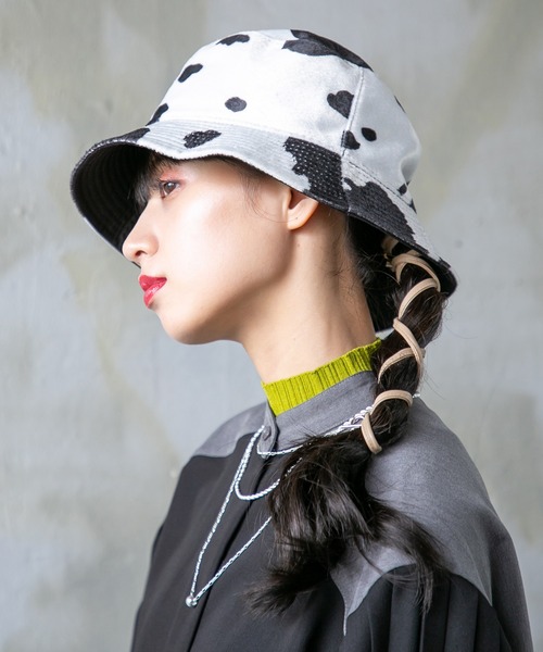 HARE(ハレ)の「リバーシブルバケットハット(HARE)(ハット・レディース・ブラック/ブラック系その他・FREE)」の22枚目の写真