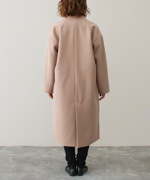 【サイズ展開あり】ノーカラーロングコート(ノーカラーコート)|Social GIRL(ソーシャルガール) 【サイズ展開あり】ノーカラーロングコート(ノーカラーコート)|Social GIRL(ソーシャルガール)
