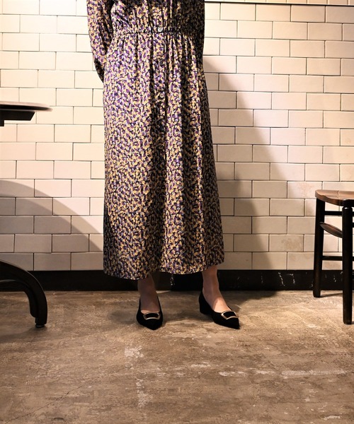 FABIO RUSCONI（ファビオルスコーニ）の「FABIO RUSCONI/5595 AMALFI NERO/アクセサリーパンプス（パンプス・レディース・ブラック・37.5/35.5/38.5/38/39/35/36/37/36.5/34.5）」の2枚目の写真