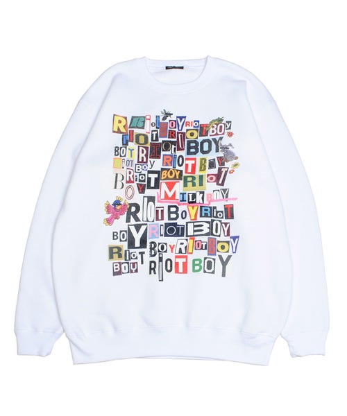 MILKBOY(ミルクボーイ)の「RIOT BOY TOPS(スウェット・レディース・A/B/C・L/XL)」の9枚目の写真