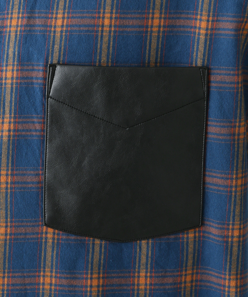 JOINT WORKS(ジョイントワークス)の「JW-CHECK NEL BAND COLLAR シャツ(シャツ/ブラウス・メンズ・グレー/グリーン・MEDIUM/LARGE)」の16枚目の写真