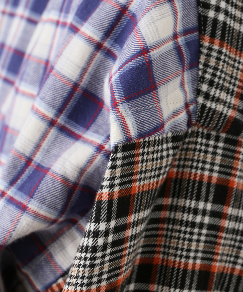JOINT WORKS(ジョイントワークス)の「JW-CHECK NEL BAND COLLAR シャツ(シャツ/ブラウス・メンズ・グレー/グリーン・MEDIUM/LARGE)」の20枚目の写真