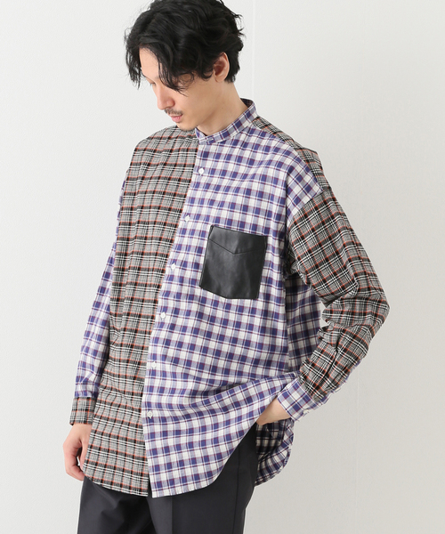 JOINT WORKS(ジョイントワークス)の「JW-CHECK NEL BAND COLLAR シャツ(シャツ/ブラウス・メンズ・グレー/グリーン・MEDIUM/LARGE)」の22枚目の写真