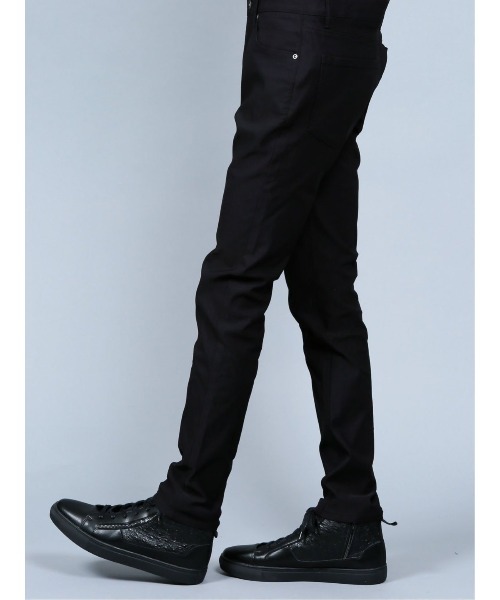 semantic design（セマンティックデザイン）の「セマンティックデザイン/semantic design リサイクルポリエステル ストレッチ スキニーパンツ（その他パンツ・メンズ・ブラック・X-LARGE/S/MEDIUM/LARGE）」の9枚目の写真