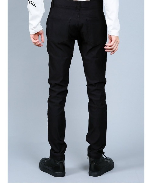 semantic design（セマンティックデザイン）の「セマンティックデザイン/semantic design リサイクルポリエステル ストレッチ スキニーパンツ（その他パンツ・メンズ・ブラック・X-LARGE/S/MEDIUM/LARGE）」の10枚目の写真