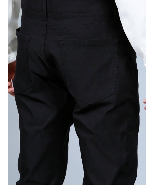 semantic design（セマンティックデザイン）の「セマンティックデザイン/semantic design リサイクルポリエステル ストレッチ スキニーパンツ（その他パンツ・メンズ・ブラック・X-LARGE/S/MEDIUM/LARGE）」の11枚目の写真