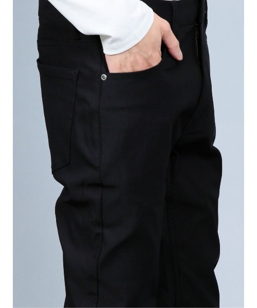 semantic design（セマンティックデザイン）の「セマンティックデザイン/semantic design リサイクルポリエステル ストレッチ スキニーパンツ（その他パンツ・メンズ・ブラック・X-LARGE/S/MEDIUM/LARGE）」の4枚目の写真