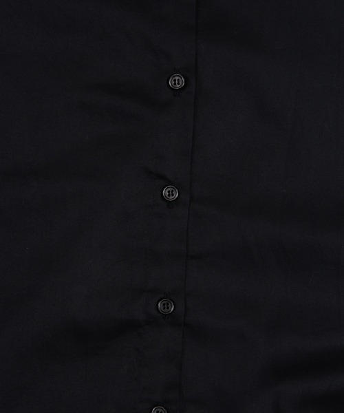 PUNYUS（プニュズ）の「パフスリーブシャツワンピース（シャツワンピース・レディース・ホワイト/ブラック・1/2/4/3）」の4枚目の写真