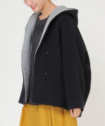 IKKA LOUNGE（イッカラウンジ）の「フード配色ユルシルエットコート（その他アウター）」