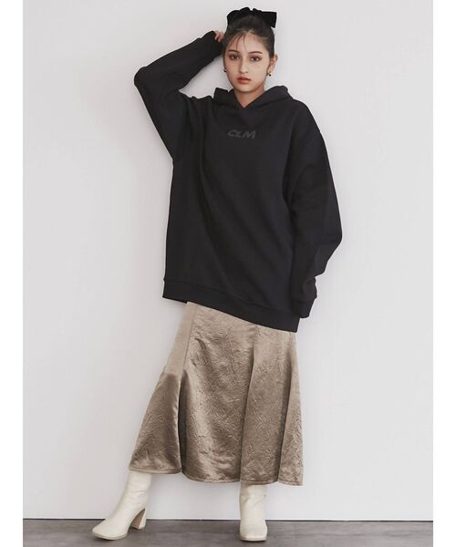 CALNAMUR(カルナムール)の「サテンマーメイドスカート(スカート・レディース・カーキ/ブルー・FREE)」の8枚目の写真