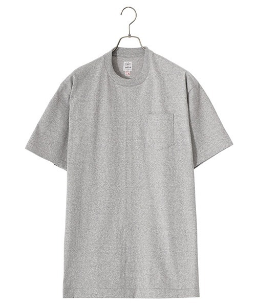 ANATOMICA（アナトミカ）の「ANATOMICA / アナトミカ：POCKET TEE S/S made of USA yarn：530-541-23[MUS]（Tシャツ/カットソー・メンズ・ネイビー/ベージュ/ブラック/ホワイト/ナチュラル/グレー・M/L/XL/S）」の3枚目の写真