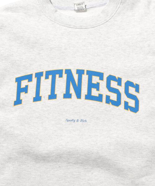 SPORTY&RICH(スポーティアンドリッチ)の「<SPORTY&RICH> FITNESS IVY SWT CN/スウェット(スウェット・メンズ・ライトグレー・M/L)」の9枚目の写真