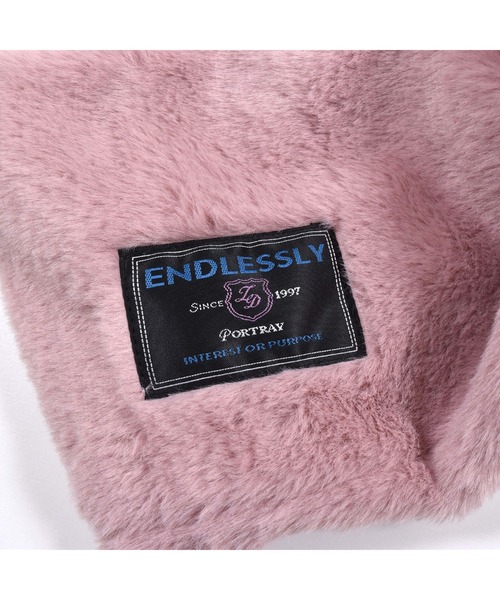 ZIDDY（ジディ）の「ZIDDY/ワンポイント柄ファースヌード（ストール/ショール・キッズ・パープル/ピンク/グレー系その他/ブラック系その他・ONESIZE）」の21枚目の写真