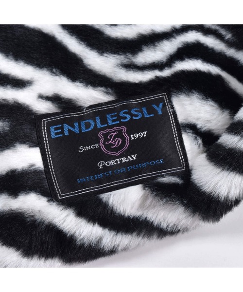 ZIDDY（ジディ）の「ZIDDY/ワンポイント柄ファースヌード（ストール/ショール・キッズ・パープル/ピンク/グレー系その他/ブラック系その他・ONESIZE）」の8枚目の写真