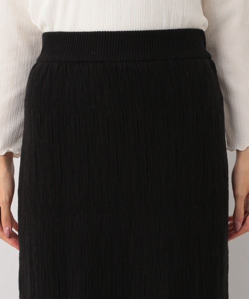 GLOBAL WORK（グローバルワーク）の「ランダムリブニットスカート/229707（スカート・レディース・ブラック/ブラウン・FREE）」の9枚目の写真