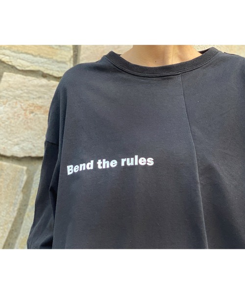 FLUMOR(フラマー)の「ワンポイントロゴデザインTee(Tシャツ/カットソー・レディース・ブラック/オフホワイト・38)」の22枚目の写真