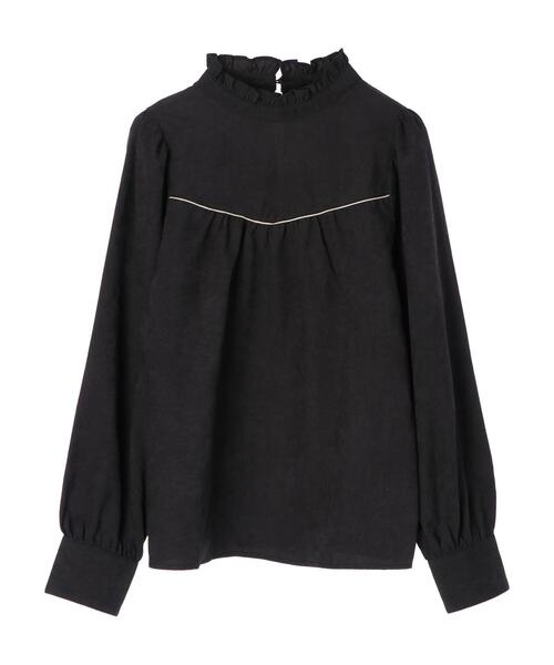 ELENCARE DUE（エレンカーレデュエ）の「・ELENCARE DUE ヨークキリカエブラウス＊（シャツ/ブラウス・レディース・ブラック/ブラウン/ピンク/アイボリー・FREE）」の11枚目の写真