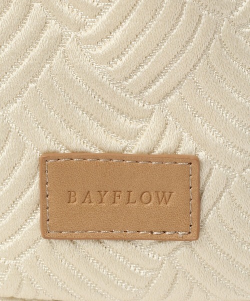 BAYFLOW(ベイフロー)の「サテンジャガードキンチャク(ショルダーバッグ・レディース・ブラック/ミント/アイボリー・FREE)」の20枚目の写真