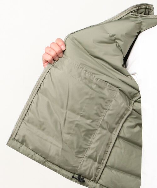 adidas（アディダス）の「Helionic フード付きダウンジャケット / アディダス（ダウンジャケット/コート・メンズ・ネイビー/カーキ・SMALL/MEDIUM/LARGE/X-LARGE/X-SMALL/XX-LARGE/XXX-LARGE）」の5枚目の写真