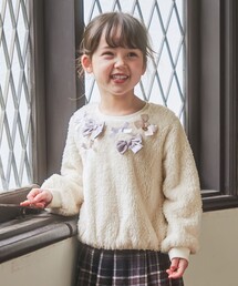 any Fam | リボンモチーフ プルオーバー(スウェット)