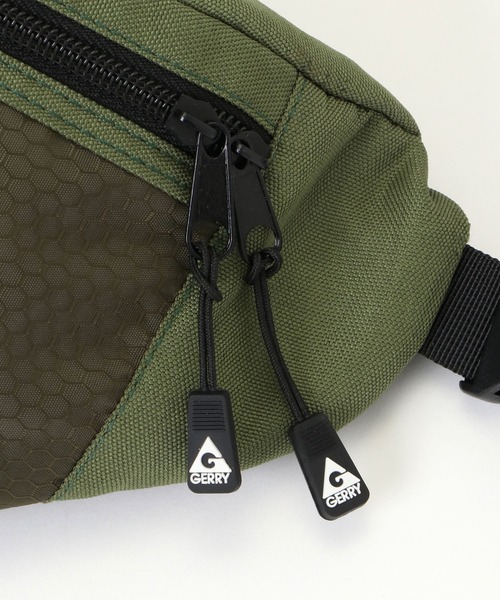 GERRY(ジェリー)の「GERRY ジェリー ウエストバッグ(ボディバッグ/ウエストポーチ・メンズ・グレー/ブラック/ダークグリーン・FREE)」の4枚目の写真