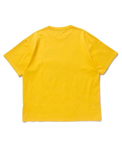 XLARGE（エクストララージ）の「PIGMENT FOOTBALL S/S TEE XLARGE（Tシャツ/カットソー・メンズ・ホワイト/ブラック/イエロー・S/M/L/XL）」の7枚目の写真