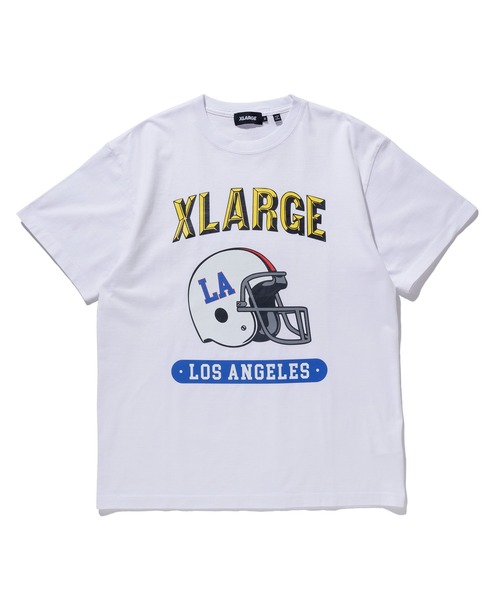 XLARGE（エクストララージ）の「PIGMENT FOOTBALL S/S TEE XLARGE（Tシャツ/カットソー・メンズ・ホワイト/ブラック/イエロー・S/M/L/XL）」の15枚目の写真