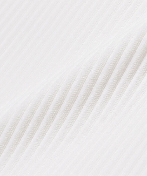 BEAMS LIGHTS（ビームスライツ）の「BEAMS LIGHTS / TRUE  コットン タンクトップ（タンクトップ・レディース・ブラック/ブラウン系その他3/ホワイト・ONE SIZE）」の9枚目の写真