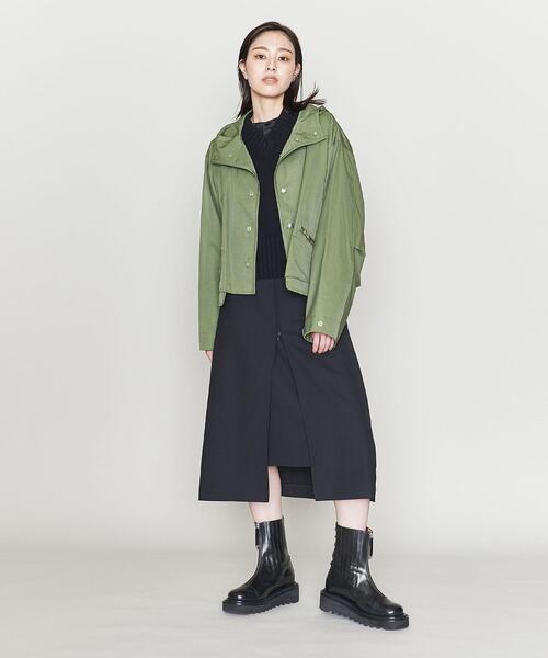 ASTRAET（アストラット）の「＜ASTRAET（アストラット）＞P/C ショート モッズコート†（モッズコート・レディース・ホワイト/ダークグレー/ライトピンク/ベージュ/オリーブ・FREE）」の20枚目の写真