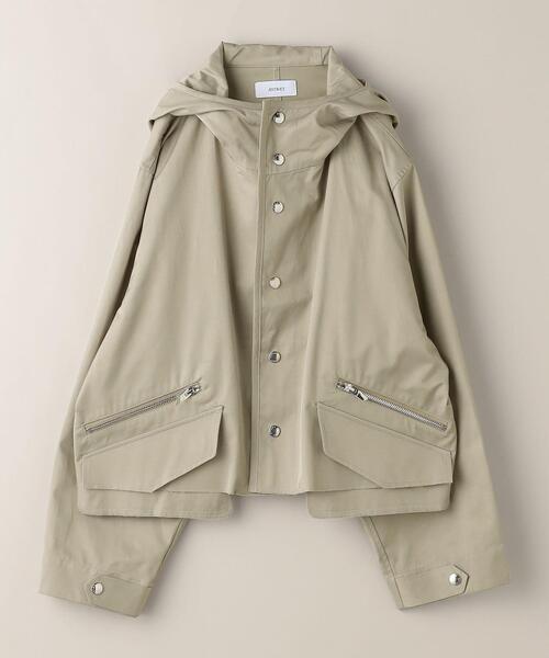 ASTRAET（アストラット）の「＜ASTRAET（アストラット）＞P/C ショート モッズコート†（モッズコート・レディース・ホワイト/ダークグレー/ライトピンク/ベージュ/オリーブ・FREE）」の22枚目の写真