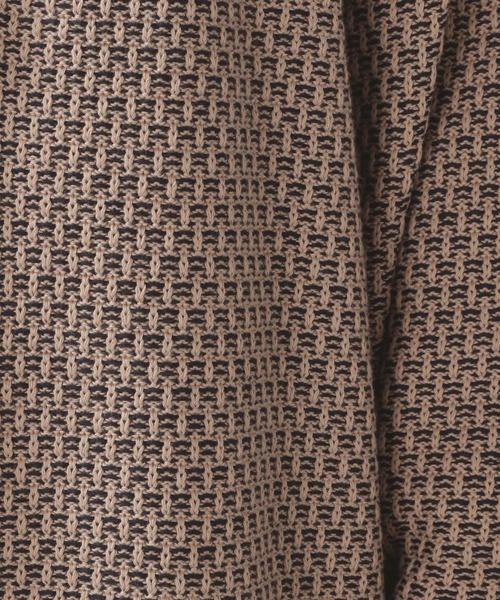 RAGEBLUE（レイジブルー）の「総柄ビッグニットカーディガン/264628（カーディガン/ボレロ・メンズ・ベージュ/ライトブルー/イエロー・MEDIUM/LARGE）」の6枚目の写真