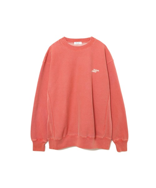Melancholyピグメントダイスウェットシャツ MENS Melancholyピグメントダイスウェットシャツ MENS
