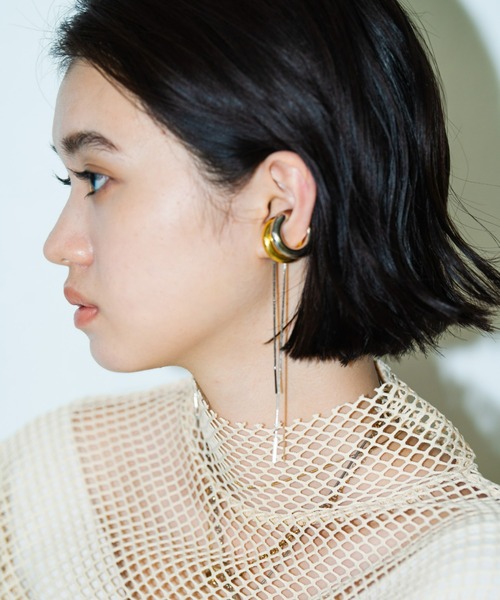 AIC.（エーアイシー）の「再入荷 ロングチェーンピアス（ピアス（両耳