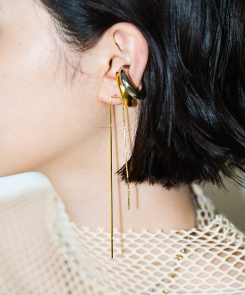 CHANEL ロングチェーンピアス　両耳 AIC.（エーアイシー）の「再入荷 ロングチェーンピアス（ピアス（両耳