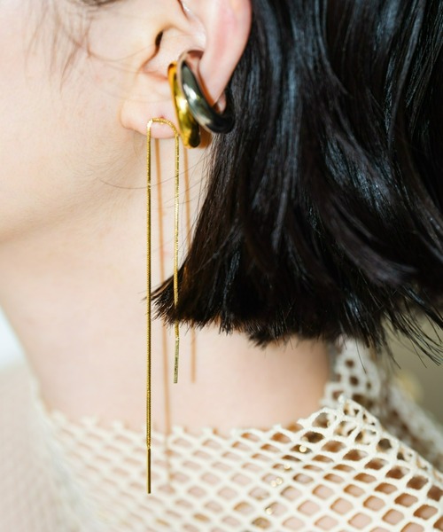 AIC.（エーアイシー）の「再入荷 ロングチェーンピアス（ピアス（両耳