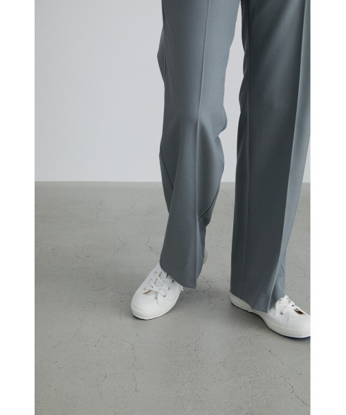 STYLEMIXER(スタイルミキサー)の「センタープレスセットアップパンツ(スラックス・レディース・ライトグリーン/ライトグレー/ライトベージュ・MEDIUM/X-SMALL/SMALL)」の10枚目の写真